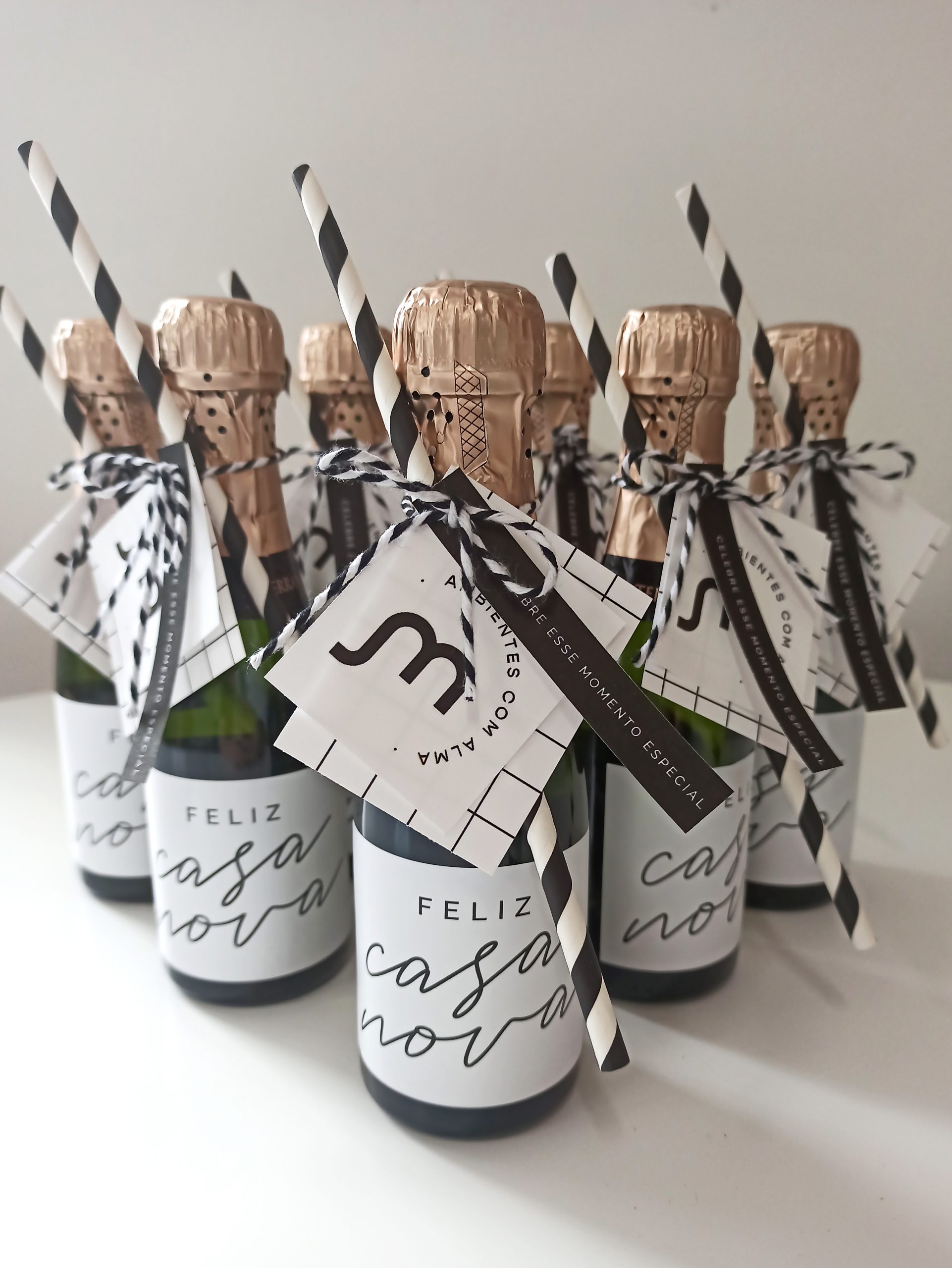 Mini espumante personalizado Mini espumante personalizado