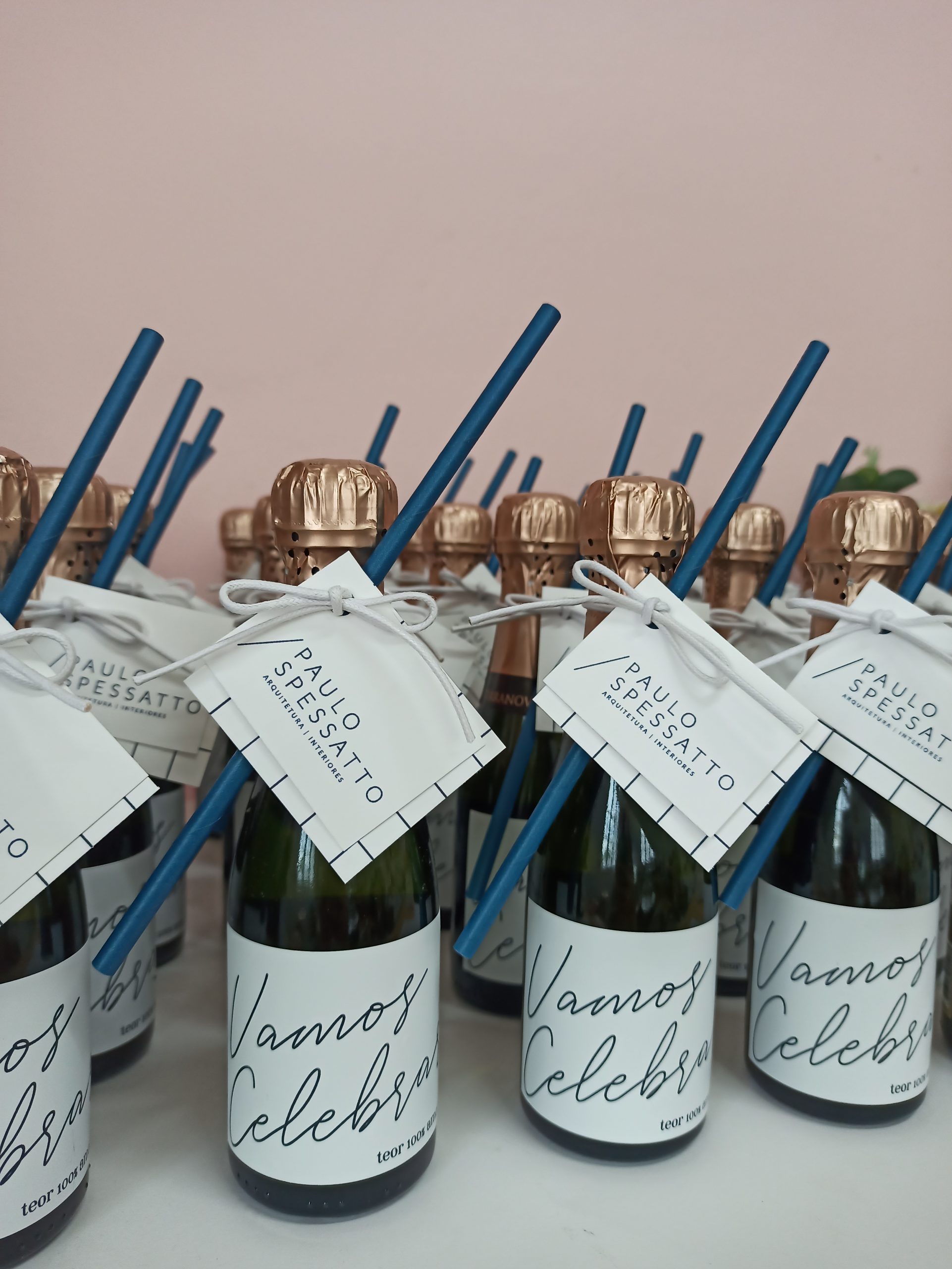 Mini espumante personalizado Mini espumante personalizado